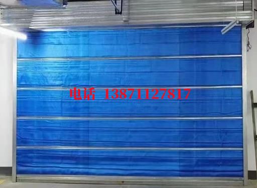 伺服卷气雾式防火卷帘门